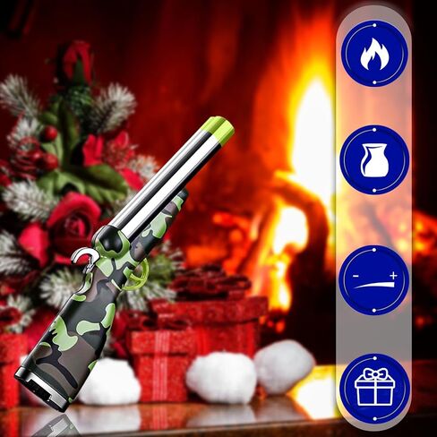 Cool Torch Lighters Butane Refillable, Novelty Lighters Funny Lighters for Grill Torch, Unique Lighters for Men Gift (#18) in Saudi Arabia