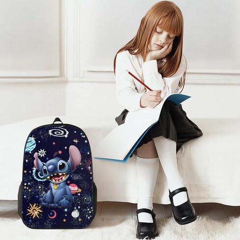 Backpack 3PCS Set Multifunctional Lightweight Personalized Daypacks 17 Inches in Saudi Arabia