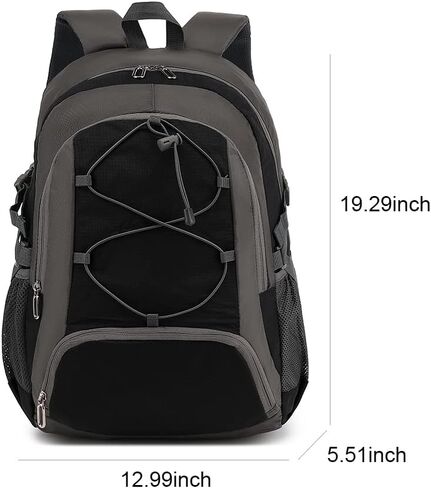 Hiking Backpack Men 35L, Camping Backpack, Travel Backpack Waterproof Lightweight for Women, Large Casual Daypack Backpacks for Outdoor Camping in Saudi Arabia