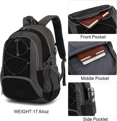 Hiking Backpack Men 35L, Camping Backpack, Travel Backpack Waterproof Lightweight for Women, Large Casual Daypack Backpacks for Outdoor Camping in Saudi Arabia