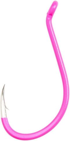 OCTOPUS, LONG SHANK, OFFSET, STRONG, NEEDLEPOINT, FL. PINK in Saudi Arabia