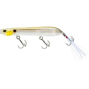 Yo-Zuri 3DB Pencil Popper, Floating, 4-3/8 Inch, 110mm, Gizzard Shad