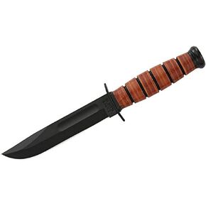 Ka-Bar 2-1250-5 Short, Brown and Black
