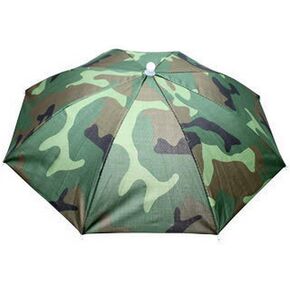 Golf Fishing Camping Novelty Headwear Cap Umbrella Hat