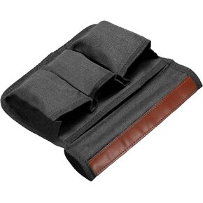 Camping Armrest Organizer Bag - Folding Camping Chair Armrest Hanging Storage Bag, Apply to Beach/Fishing/Hiking/Picnic (Beige)