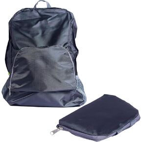 Foldable Backpack for Travel - Compact, Collapsible, Portable & Packable Daypack -Lightweight, Waterproof Hiking Backpack for Men & Women - Day Trip, Camping, Travelling, Vacation - Medium