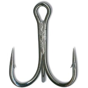 Mustad UltraPoint Treble Hook with 3 Extra Strong Hooks (Pack of 5)