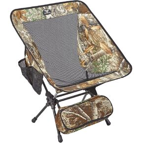 Jungleland Ultralight Folding Camping Chair, Lightweight Compact Portable Camp Chair with Realtree Edge Pattern, Collapsible Hiking Chair for Outdoor