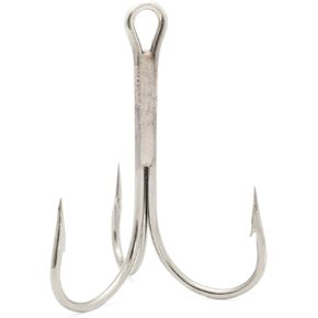 Mustad 3551 Classic Treble Standard Strength Fishing Hooks | Tackle for Fishing Equipment | Comes in Bronz, Nickle, Gold, Blonde Red, [Size 4/0, Pack of 25], Duratin