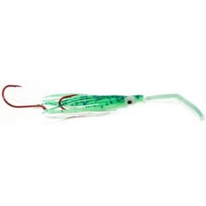 Mack'S Lure 060359-Maurice Pw Wiggle Hoochie Uv Fishing Equipment, Green, 2