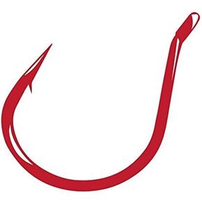 Gamakatsu Finesse Wide Gap Hook-Pack Of 25 (Red, 2/0)