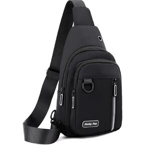 Seoky Rop Sling Bag for Women Men One Shoulder Crossbody Bag Backpack Fanny Pack Cross Body Bags for Travel Day Trip Army Green