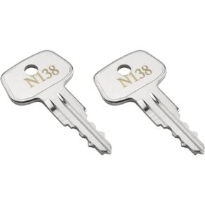 Key for Thule Key Replacement,for Roof Racks, Carriers, Crossbars Key etc,(Codes N138)