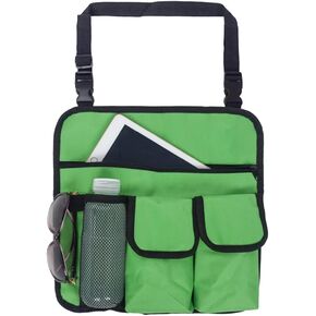 Beach Chair Armrest Storage Bag Outdoor Chair Waterproof Hanging Storage Pouch with 4 Pockets Seat Armrest Organize Bag Portable Handy Pocket Tote Bag Shoulder Side Bag for Camping Fishing in Saudi Arabia