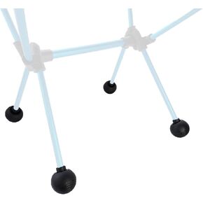 Camping Chair Anti Sink Rubber Ball Feet Anti Slipery Set of 4 Stability Outdoor Chair Leg Cap Fishing Uneven Floor Portable with A Mesh Sport Bag Measure Inner Diameter(Fits 13mm Legs)
