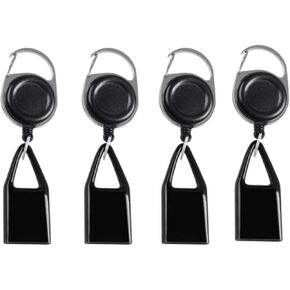 4Pcs Pants Lighter Clip, Retractable Lighter Belt, Anti Lost Retractable Lighter Cover, Keychain Belt, Lighter Leash For Fishing Hiking,Lighter Protective Cover For House Supplies Lighters and Matches