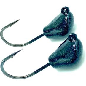 Tautog Jig، Sheepshead Jig، 2 حزمة، نمط الوقوف Tog Jig، لمسة نهائية من مسحوق فائق القوة مع خطاف 2X، مقاسات 1/2-2oz، ألوان متعددة، صنع في الولايات المتحدة الأمريكية