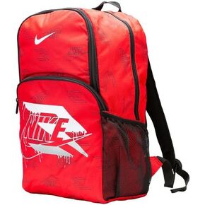 Nike 3 Brand Graphic Print Backpack – Red – One Size (30L)