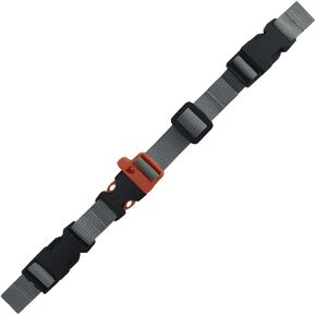 Backpack Chest Strap - Nylon - Adjustable Universal Chest Strap (Grey)