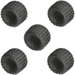 5 Pcs Lighter Flint Wheel, Lighter Replacement Repair Kit Compatible with S T Dupont-Black