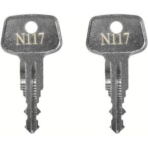 Key for Thule Key Replacement,for Roof Racks, Carriers, Crossbars Key etc,(Codes N117)