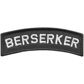 Berserker Shoulder Tab Viking Norse Icelandic Heathen Army Military Morale Tactical Touch Fastener Patch