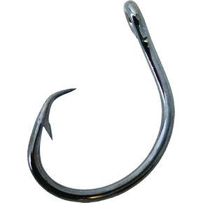 Mustad Demon Perfect Circle, in-Line, 3X Strong - Black Nickel-Size 11/0 - Pack of 3