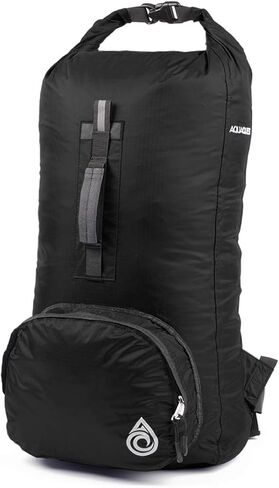 AquaQuest Himal Backpack - 100% Waterproof 30L Dry Bag - Lightweight - Blue, Black in Saudi Arabia