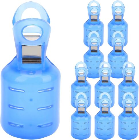Alomejor 10PCS EVA Fishing Hook Cover Umbrella Lure Protective Case Squid Jig Hook Protector Case Fishing Tackle Boxes Tools in Saudi Arabia