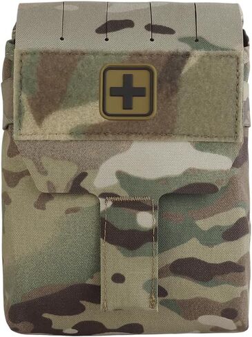 Micro Med kit Medical Pouch Tactical Molle Pouch Military First Aid Kits Bag Outdoor Sports Convenient Accessory Multicam Survival Pouch in Saudi Arabia