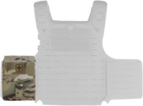 Micro Med kit Medical Pouch Tactical Molle Pouch Military First Aid Kits Bag Outdoor Sports Convenient Accessory Multicam Survival Pouch in Saudi Arabia
