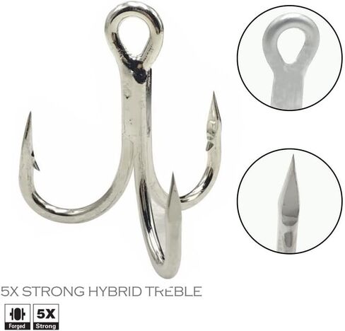 Topwater قلم رصاص بوبر المتذبذب الطعوم الصلبة عصا الصيد اليدوية طعم الصيد التوصيل سويم مع خطافات صيد ثلاثية الطعم العائمة المياه المالحة 4.9 أوقية in Kuwait