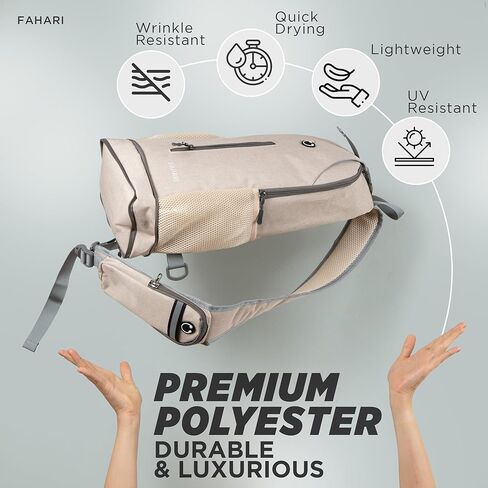 حقيبة كروس قابلة للتوسيع، حقيبة صدر للسفر والتنزه سيرًا على الأقدام للرجال والنساء in Kuwait