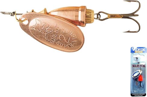 Blue Fox Blue Fox 60 Classic Vibrax Plated Tackle Copper in Saudi Arabia