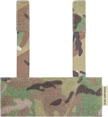 Molle Panel Tactical Morale Patches Board Even Number Gear Attachment (Ranger Green, 7.5 x 3 in, 1 Piece) in Saudi Arabia