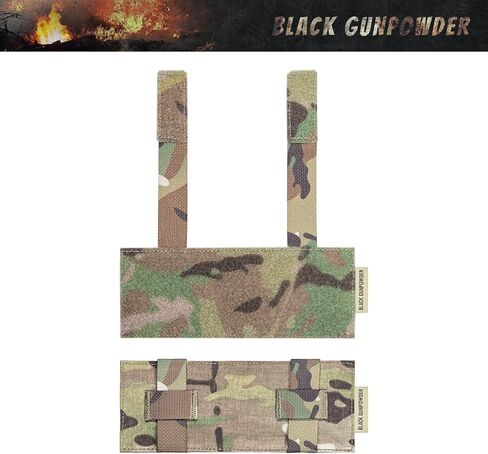 Molle Panel Tactical Morale Patches Board Even Number Gear Attachment (Ranger Green, 7.5 x 3 in, 1 Piece) in Saudi Arabia