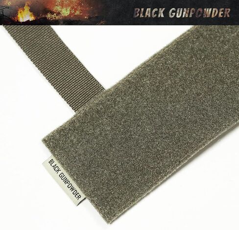 Molle Panel Tactical Morale Patches Board Even Number Gear Attachment (Ranger Green, 7.5 x 3 in, 1 Piece) in Saudi Arabia