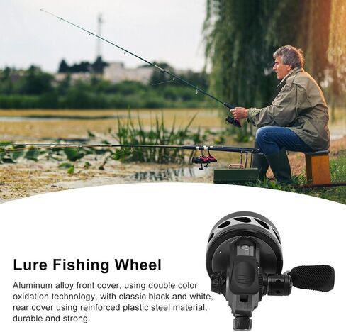 Slingshot Fishing Reel, Fishing Reel High Speed Casting Wheel Slingshot Fishing Reel, Spincast Fishing Reel Slingshot for Fishing Replacement (BL39) in Saudi Arabia