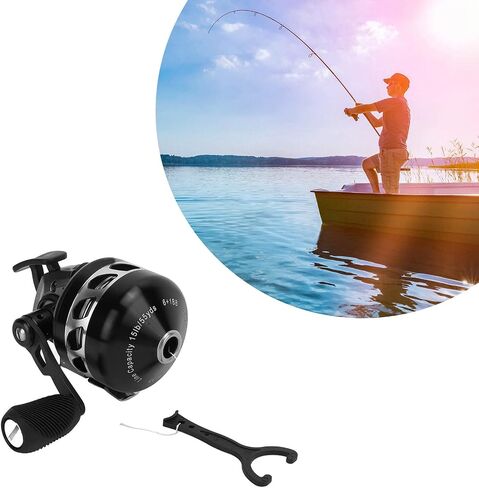 Slingshot Fishing Reel, Fishing Reel High Speed Casting Wheel Slingshot Fishing Reel, Spincast Fishing Reel Slingshot for Fishing Replacement (BL39) in Saudi Arabia