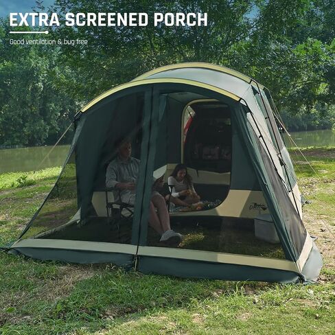 SUV Tent with Screen Porch, 5 Person SUV Tents for Camping, SUV Tailgate Tent for Outdoor, Easy Set Up Car Van Tent, Car Camping Tent Includes Movie Screen, 12'x10'x87in(H) in Saudi Arabia