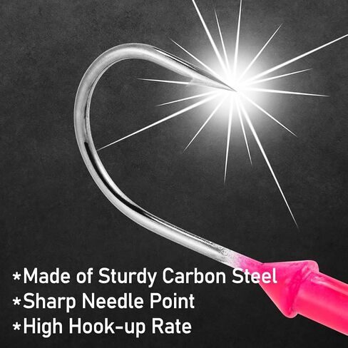 Dr.Fish 10 Pack Fishing Underspin Jigs Stand Up Jig Heads Round Jig Spinner Blade Painted Fishing Jigs Crappie Jig Heads Walleye Freshwater Bass Trout Bluegill Saltwater in Saudi Arabia