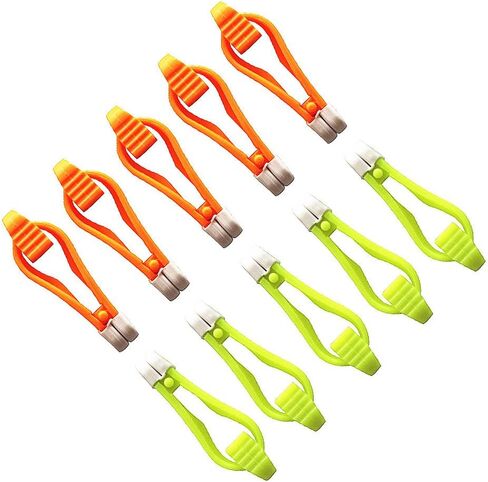 Mini Power Grip Planer Board Snap Trolling Weight Release Clip in Ring Boat Outfitting,2 1/2-Inch,Orange/Yellow in Saudi Arabia