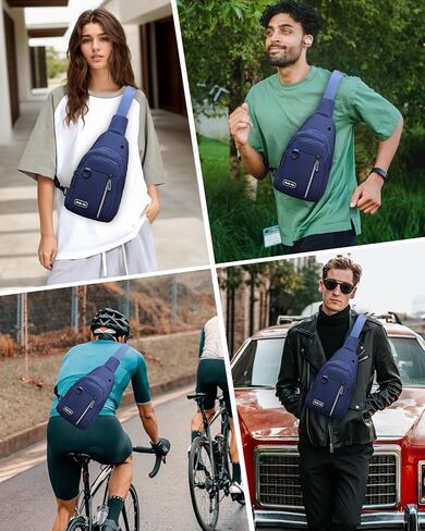 Seoky Rop Sling Bag for Women Men One Shoulder Crossbody Bag Backpack Fanny Pack Cross Body Bags for Travel Day Trip Army Green in Saudi Arabia