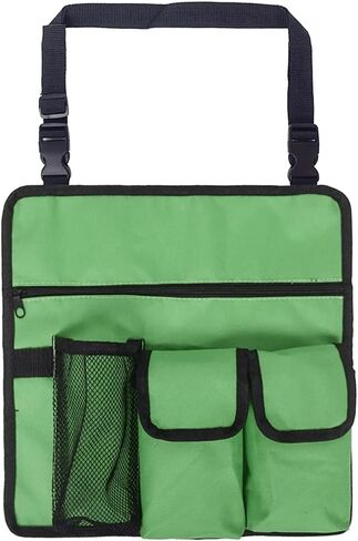 Beach Chair Armrest Storage Bag Outdoor Chair Waterproof Hanging Storage Pouch with 4 Pockets Seat Armrest Organize Bag Portable Handy Pocket Tote Bag Shoulder Side Bag for Camping Fishing in Saudi Arabia