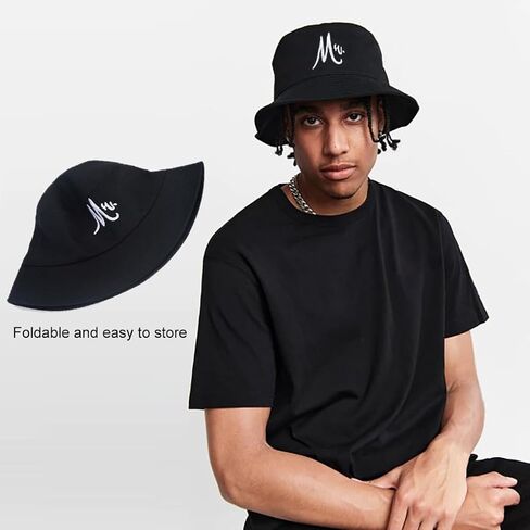 Bucket Hat Beach Sun Hat Fishing Hat for Women Men, Summer Outdoor Travel Packable Fisherman Hat in Kuwait