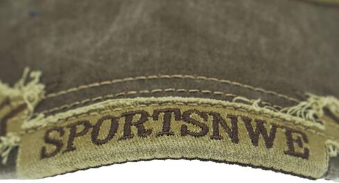 Vintage Baseball Cap Denim Embroidered Shark Trucker Hat Retro Frayed Edge Sunhat 100% Cotton Outdoor Cap Unisex in Kuwait