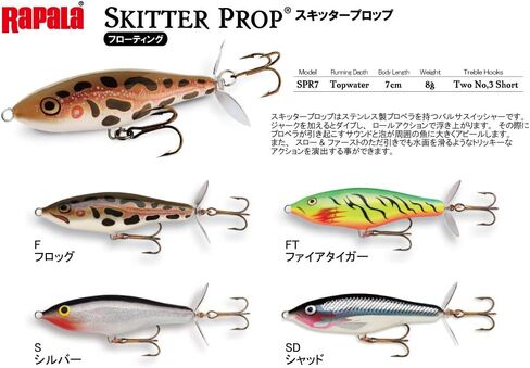 Rapala Skitter Prop 07 Fishing in Saudi Arabia