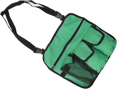 كرسي التخييم حقيبة معلقة مسند الذراع كرسي الشاطئ العلبة حقيبة منظم حقيبة حمل معلقة مقاوم للماء قماش أكسفورد جيوب متعددة تنظيم الكتف بجانب حقيبة التخزين للصيد في الهواء الطلق (أخضر) in Kuwait