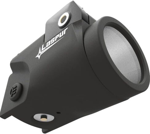 Sub Compact Tactical Rail Mount LED 500 High Lumen Flashlight Light with Strobe for Pistol Handgun Rifle, Magnetic Port Rechargeable Battery (Nylon PA66) in Saudi Arabia