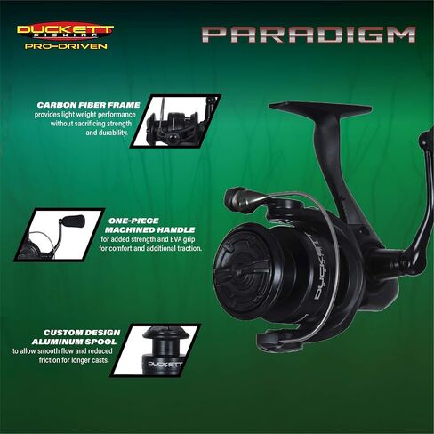 DUCKETT FISHING Paradigm High Tech Aluminum Fishing Spinning Reels - SRi 2500/3000, SWX 2500/3000, SB 2500/3000 & SS 3000 in Saudi Arabia